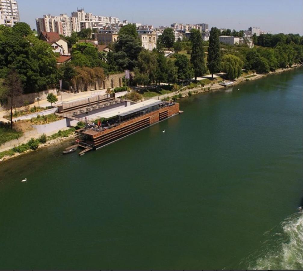 Appartement Au Bord De Seine Épinay-sur-Seine Buitenkant foto